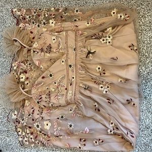 Vici Embroidered Dress